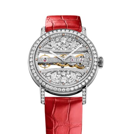 Review Copy Corum Golden Bridge 39 White Gold Full Diamonds Watch B113/03651 - 113.000.69/0F06 DG99G